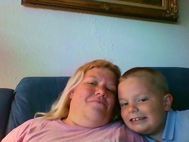 A new pic of little man and me