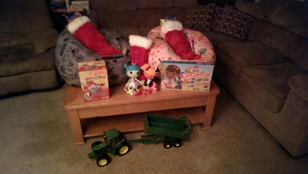 Santa has came and gone. Have a great Christmas everyone.