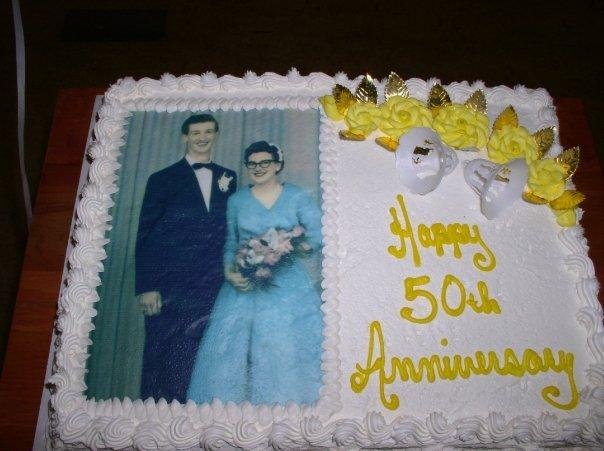 Aunt Darlyne and Uncle Kirby Woodhouse. 50th Wedding Anniversary. July 4, 2009