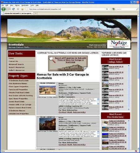 Just got my new
<a href="http://www.scottsdalehomesandcommunities.com">Scottsdale real estate</a> up tonight! Pretty cool to be able to give my clients the information they are looking for; like <a href="http://www.scottsd