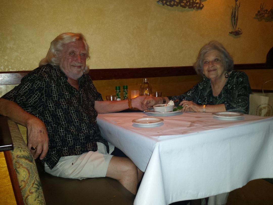 Having a pretty anniversary dinner at  Bonefish  Grill  this evening.