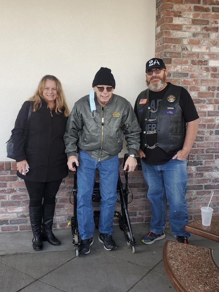 Our 911 Riders’ family lost this courageous selfless friend Carl,  you will be missed my friend and your family has our deepest condolences! Photo was taken just 11/08/20