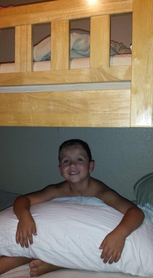 Matthew lost a baby tooth.