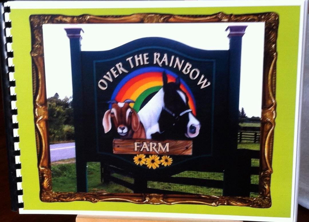 Just letting everyone know this is my new book for children, Over The Rainbow Farm. It is a learning book with pictures of animals,questions to answer, learning your numbers, letters, shapes, colours and things that fly, sw