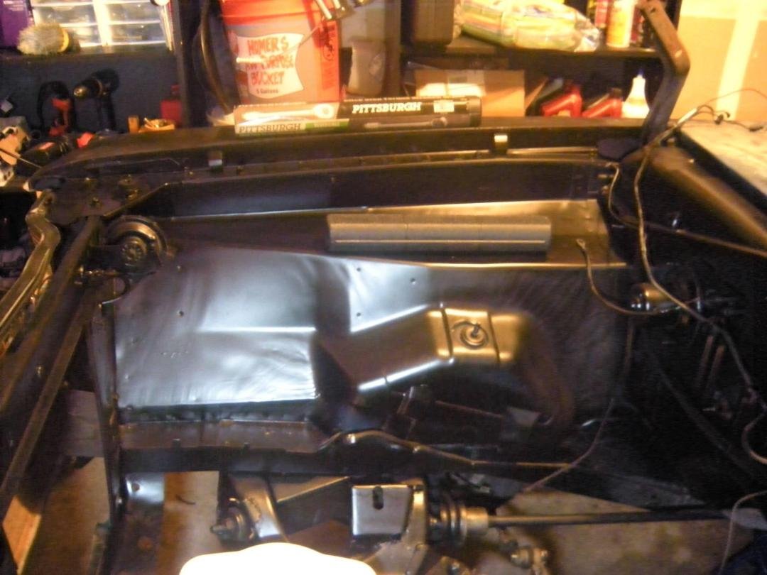 This is the passenger side scrubbed and painted
