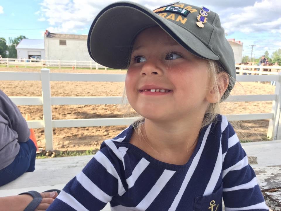 Madilyn at the fair.