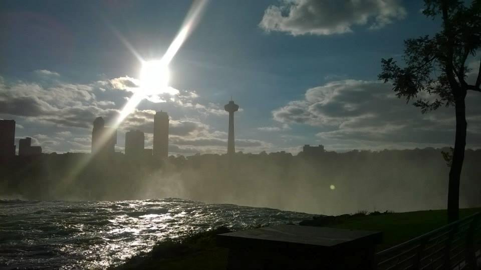 Niagara Falls Skylon Tower background