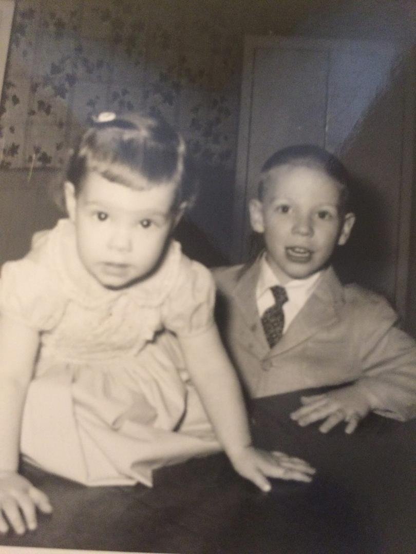 Tonita and myself on Easter 1961