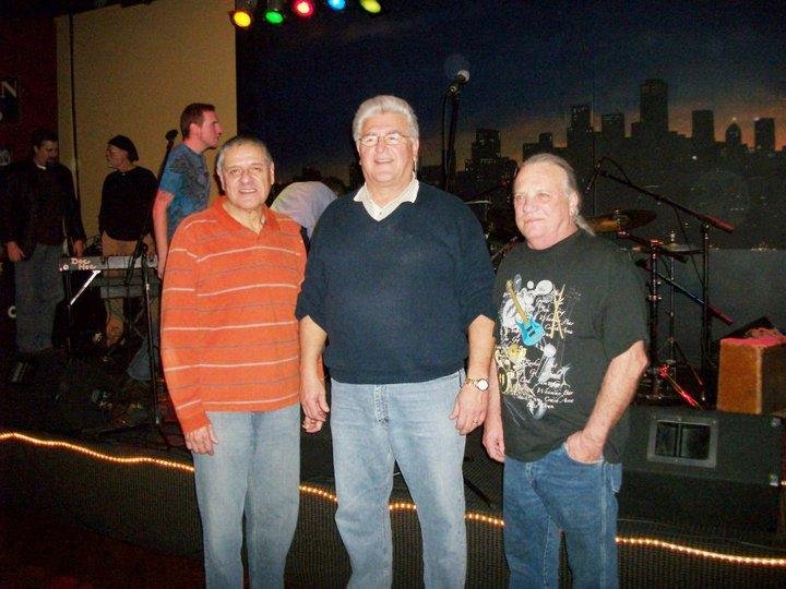 Three of the old Four on the Floor, Frank Graham, Jack Ellison and David Littell