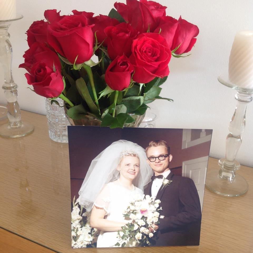 Happy 54th Anniversary to my wonderful wife!