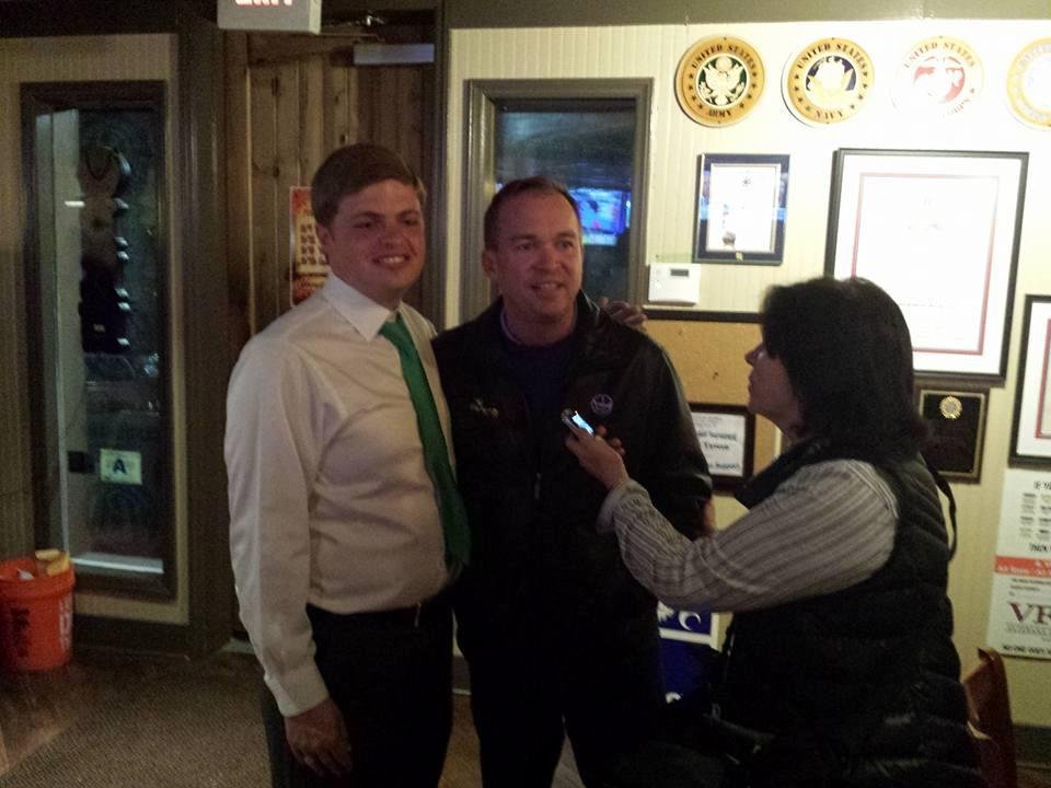 Proud of my new state Representative Brandon Newton.
