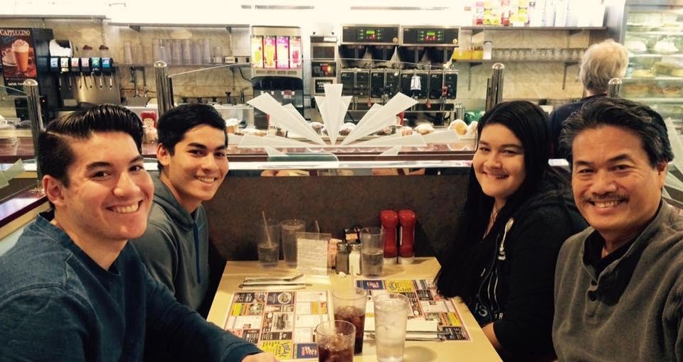 Enjoying My Birthday Dinner with My 3 Wonderful Kids. Thank You All for the Many Birthday Wishes. I really Appreciate it So Much !!! Stay Well, Healthy and Happy.... I Love You All. 😎
