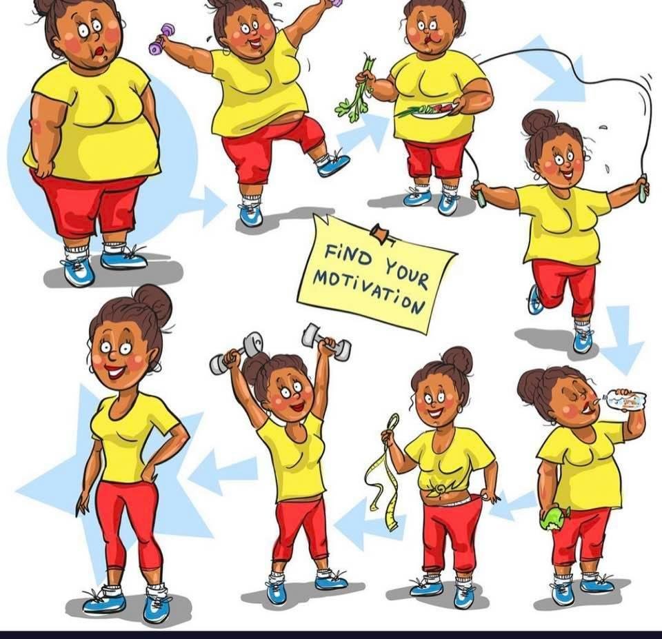 Let’s stay motivated! We are each on a journey so that means if you’re on your way sinewy, keep moving! Don’t be deterred or find disappointment with sudden slowdown. Accelerate and start again! Do what works for you. Don’t