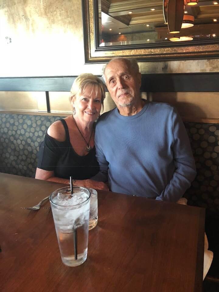 Enjoying our anniversary dinner at the Boathouse, then out for a boat ride! ❤️❤️
