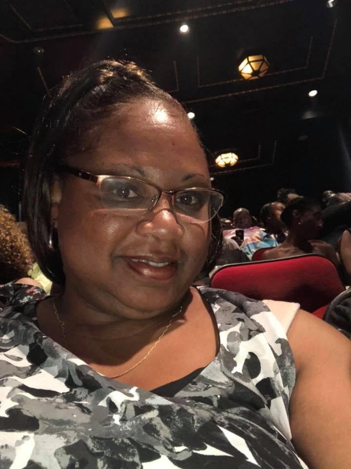 At the Anita Baker concert injoying myelf