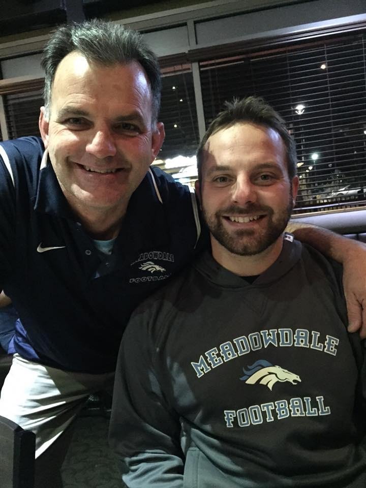 So so PROUD of my Son and Staff leading the Meadowdale Mavericks into the State Semi-Finals for first time in School History with a Gut wrenching 34-29 Win over Peninsula! Next up O'Dea! Love our kids so happy to spend anot
