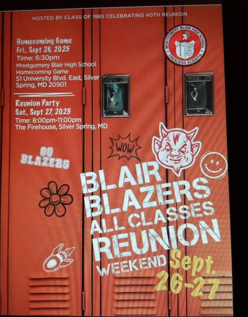 Hey Blazers!!! Check it out and mark your calendars.