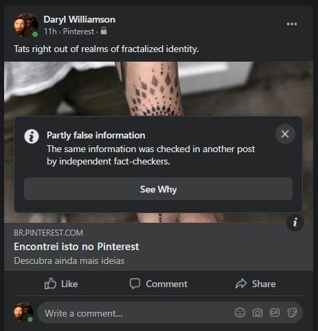 ITS JUST A SIMPLE TATTOO! "fact checkers" are just censorship from people who sell their souls for $.