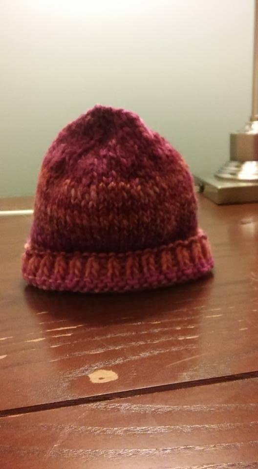 My first baby hat!!