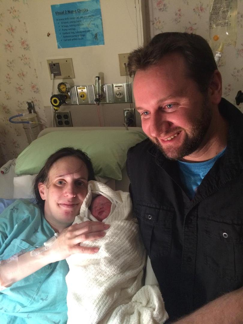 Keith & Julie added a 3rd boy to their family this morning @ 3:22 am Benjamin James Ezekiel Carey 4 lbs 12 oz
He will be staying in NICU for a few days to get some of his functions going on his own. Doris is in Saskatoon he