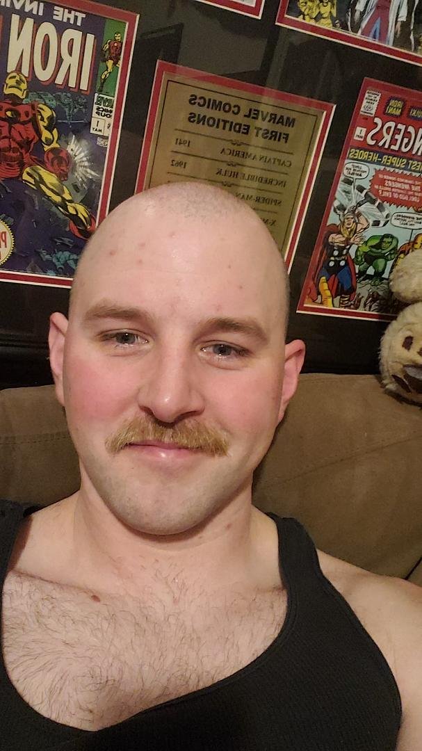 Think I'm keeping this Mustache. See how it goes lol
