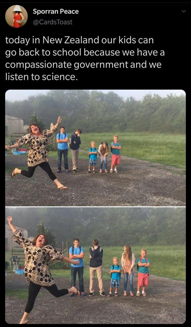 Today in New Zealand...