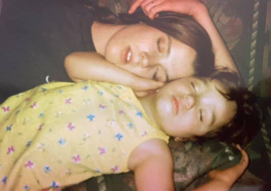 My daughter Kim with her daughter, my first grandchild, Haleigh when they were a bit younger. Love them.