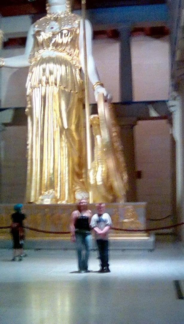 Took the kids to the Parthenon in Nashville.