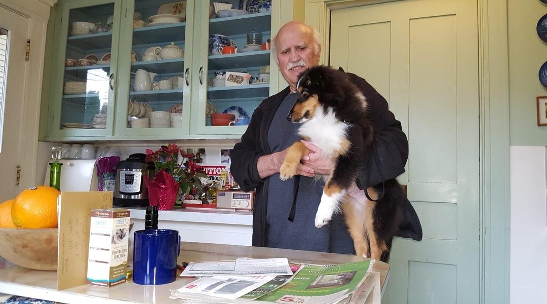 One of my best friends and his master. Guess which one is which?