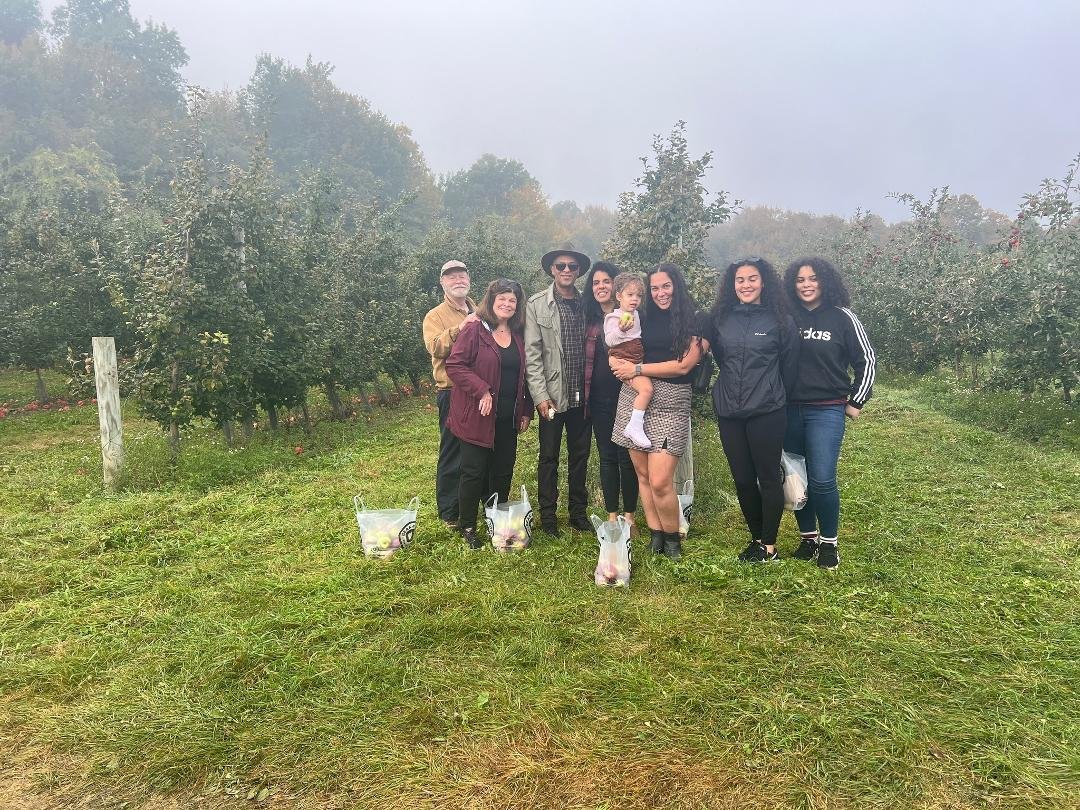 Family Apple Picking, 10/1/2023