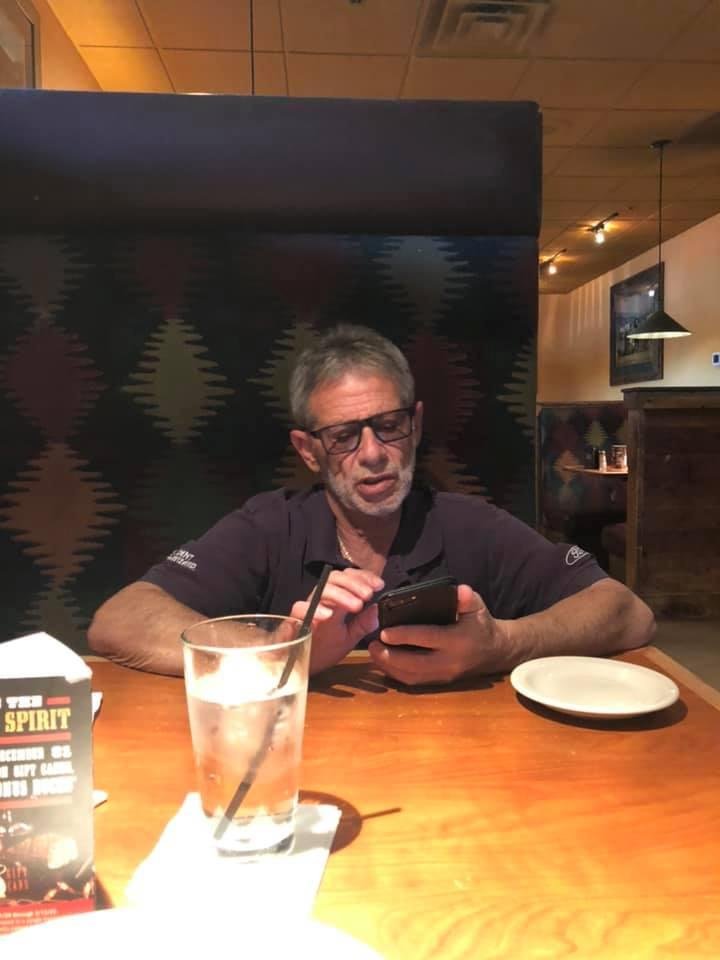 Having lunch with Randy Reibman