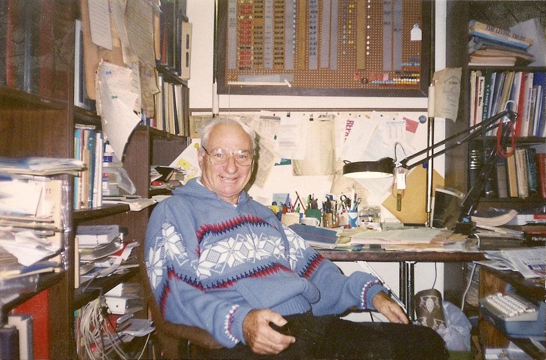 My Dad, (Ret.) Col.. Joseph F. Gioe' in his home in his element Hoarding LOL! I love U Daddy, I Love U very much NOW, &
-EVER & ALWAYS OXO!