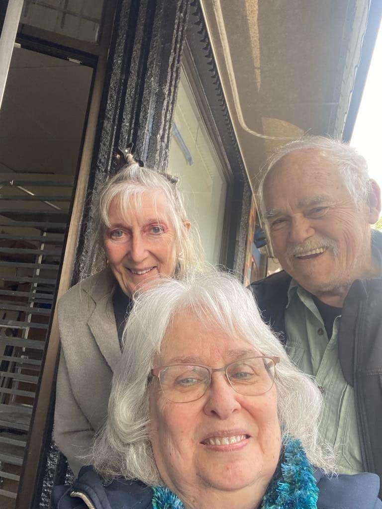Met with old QE friend Dorthy Stigant and wanda and Dot toured Commercial drive ! Cool stores and Resturants everywhere had a great lunch at Windjammer. Dot loves the $3.50 beer🤣 such fun day !!!