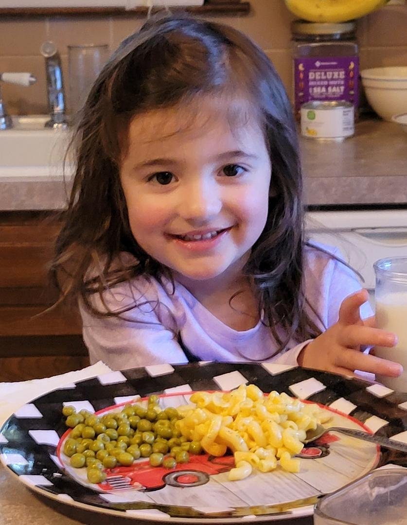 We get to keep our grandaughter overnight once a week. Thursday evening as we sat down for dinner I picked up my fork and she said grandpa we have to talk to God first. We always pray before dinner and a 3 year old had t