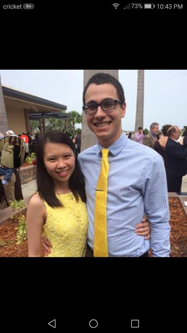 I wanted to post this back in March but was waiting to see the happy couple first. I am very delighted to announce the engagement of my son Jason to Bao.