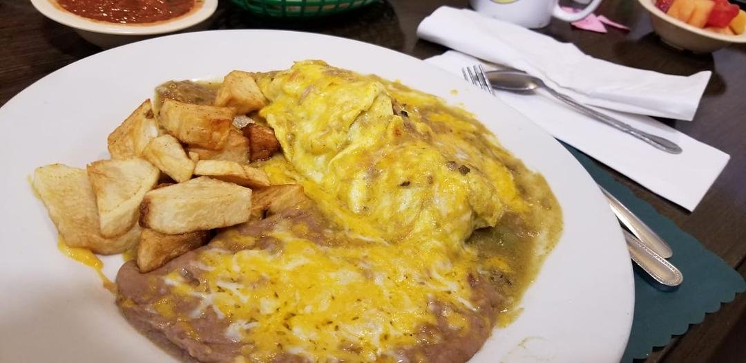 Yum breakfast at casa Garcia in garden grove