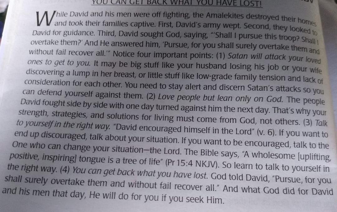 This is hitting very close to home today. I know that I need to be reminded that God is the only one who I shall lean on.