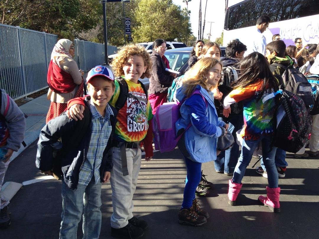 My son Sebastian is on his way to Outdoor Ed for the week!  Sending tons of hugs and kisses!