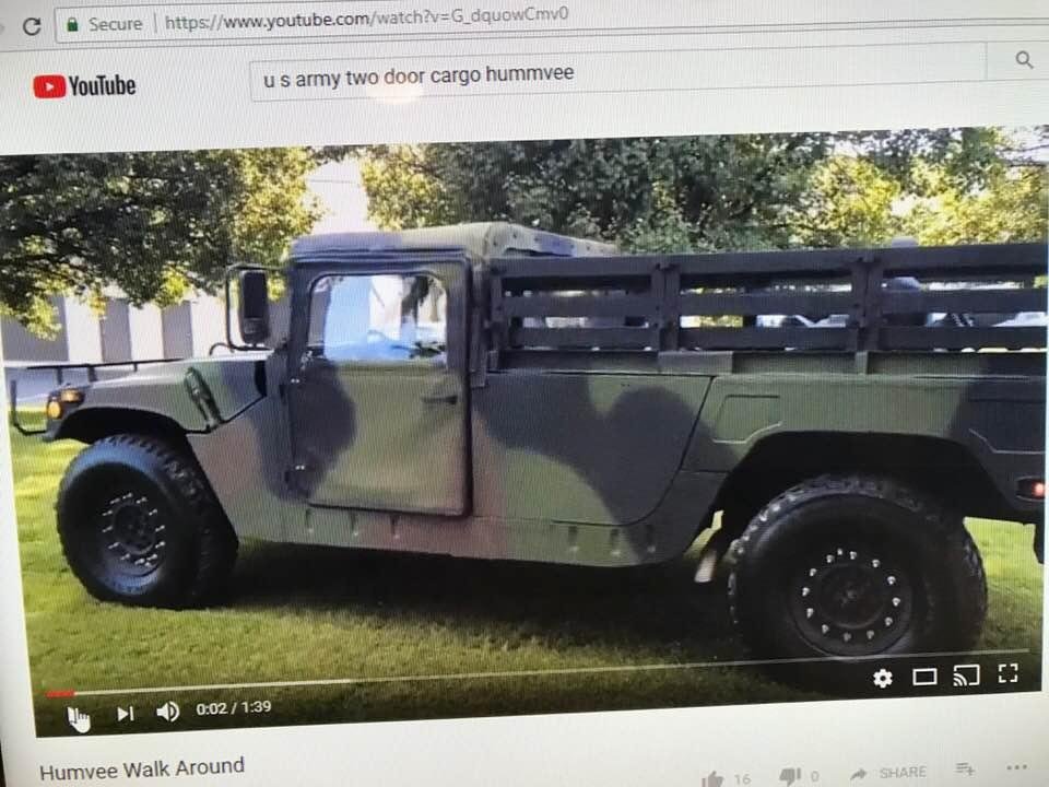 One of the best off road vehicles the Army ever had. Loved driving it.