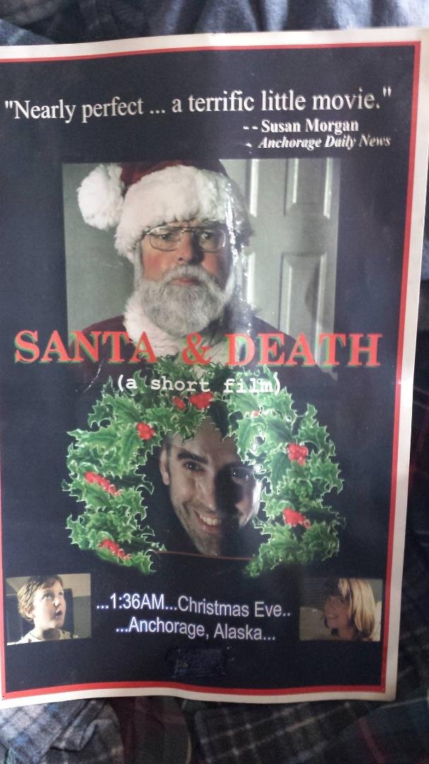 Tomorrow, Saturday, my short dark comedy, 'Santa and Death' will be screening at the Balto Film Fest in Seward at 7:30pm. I hope you can see it!