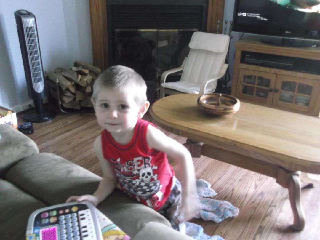 My Grandson back in VA