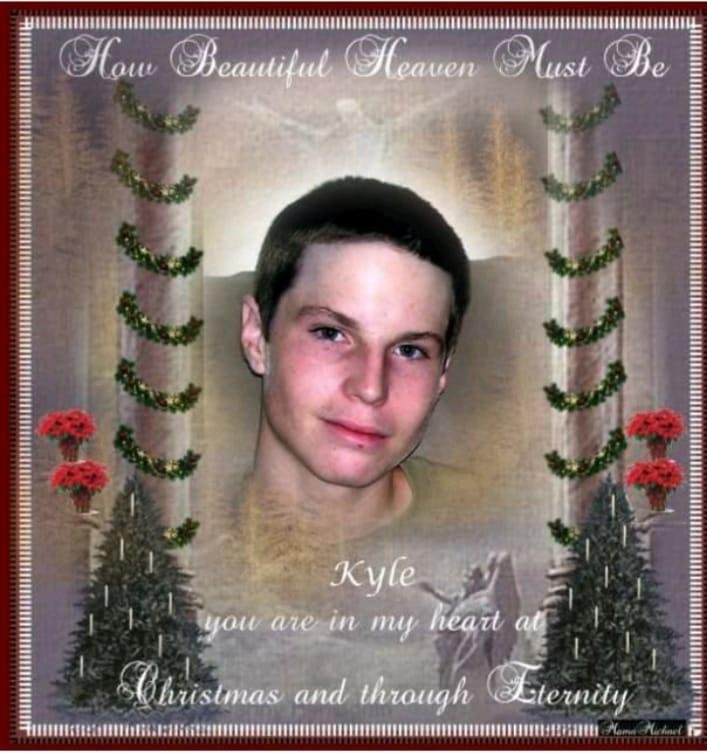 Miss you Boo.....Merry Christmas in Heaven.