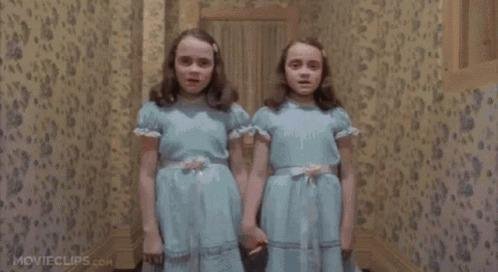A very special Daughter Day to my adorable daughters. They continue to scare me.