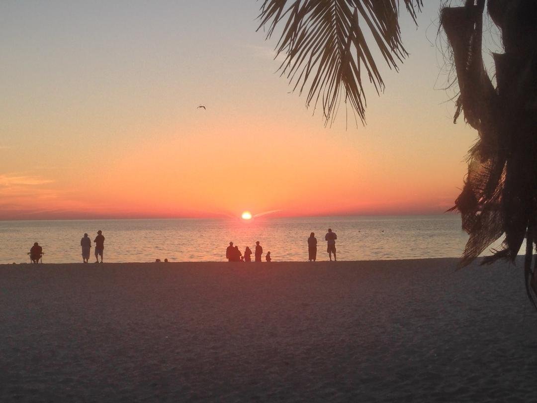 Sunset in venice, fl