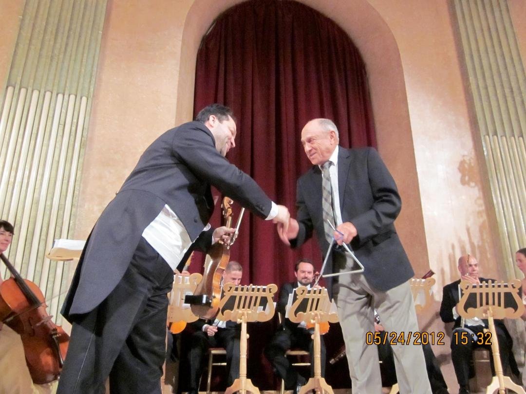 Vienna Concert 2012. Solo triangle, yet!