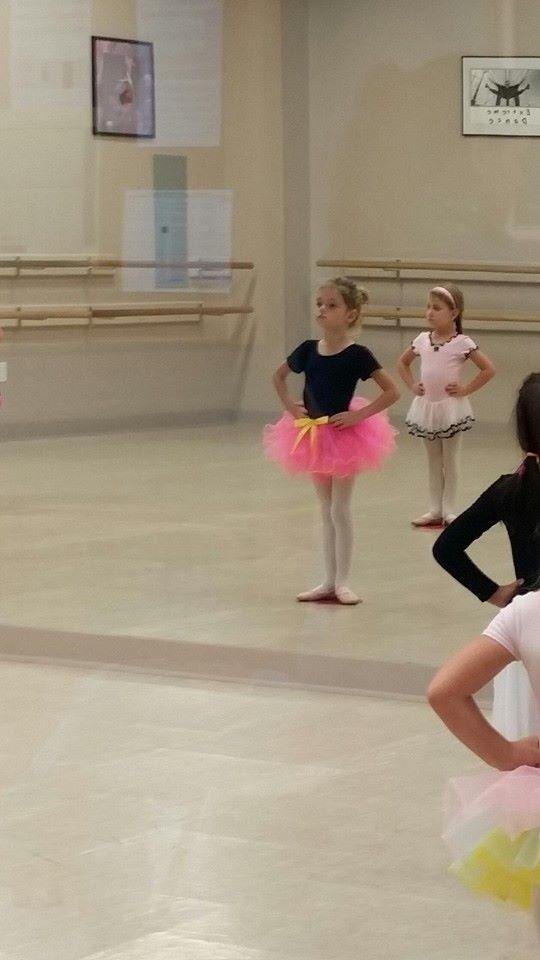 Our beautiful ballerina....