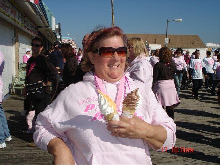 No Beth is not eating both cones