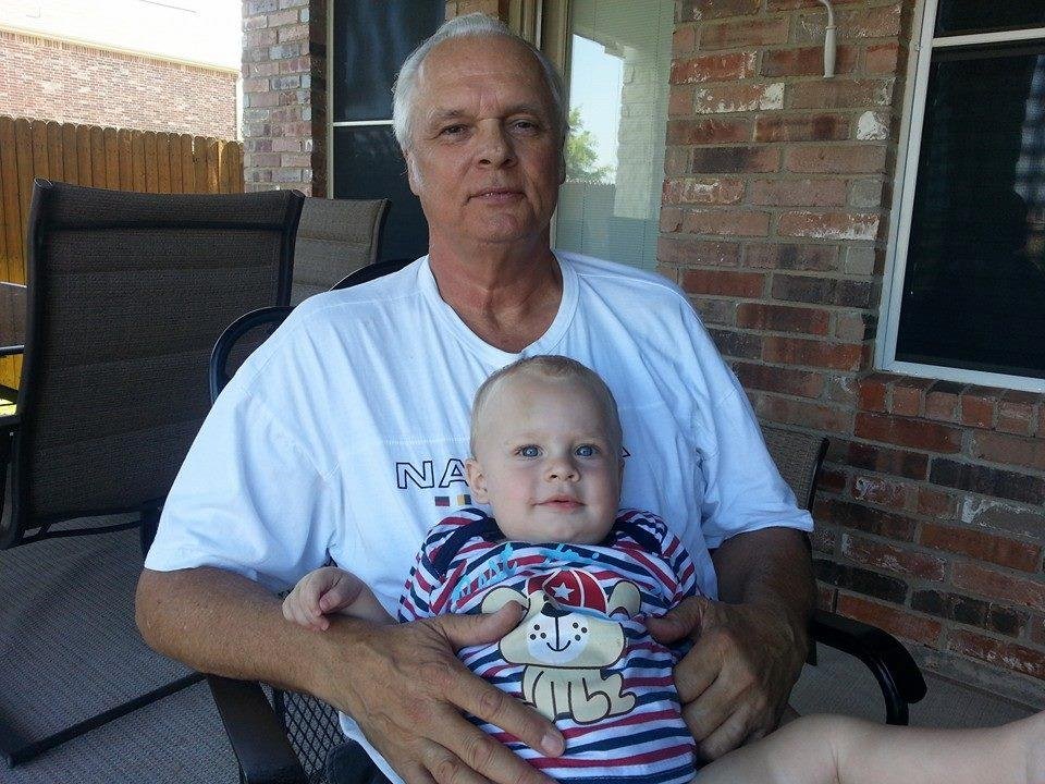 Jaryn loves his granddaddy