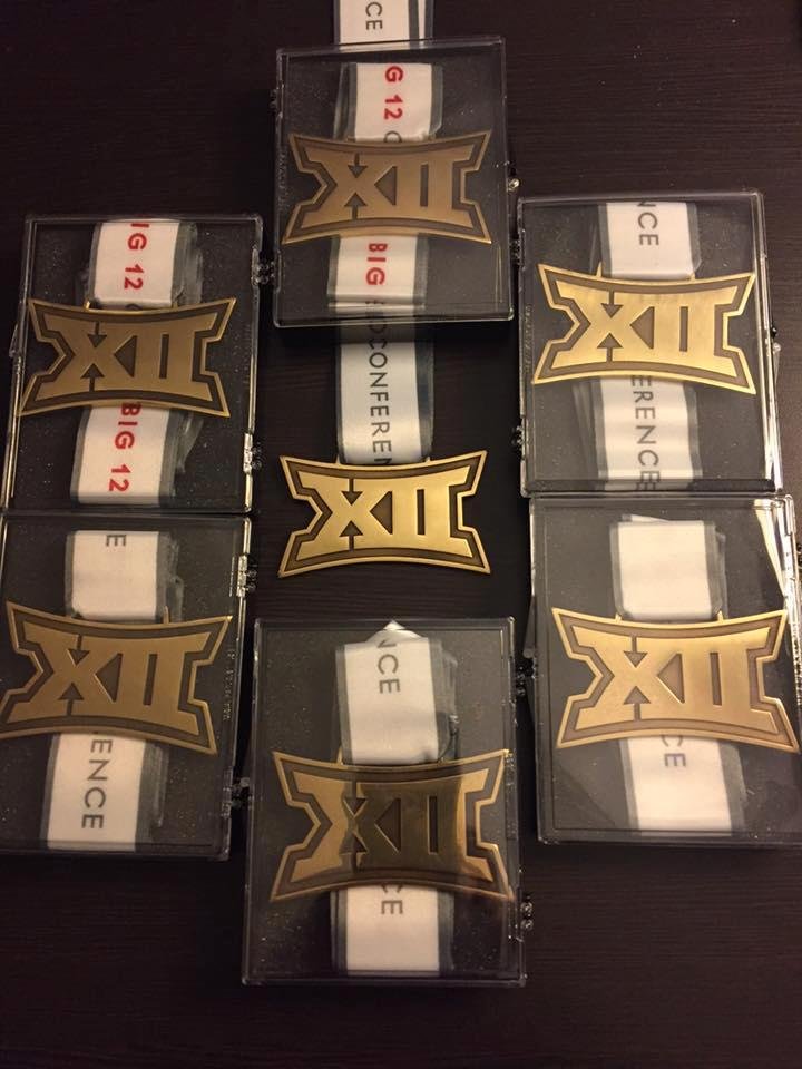 Big 12 is over. Garrett had 7 swims and won 7 metals. Had a very good meet.