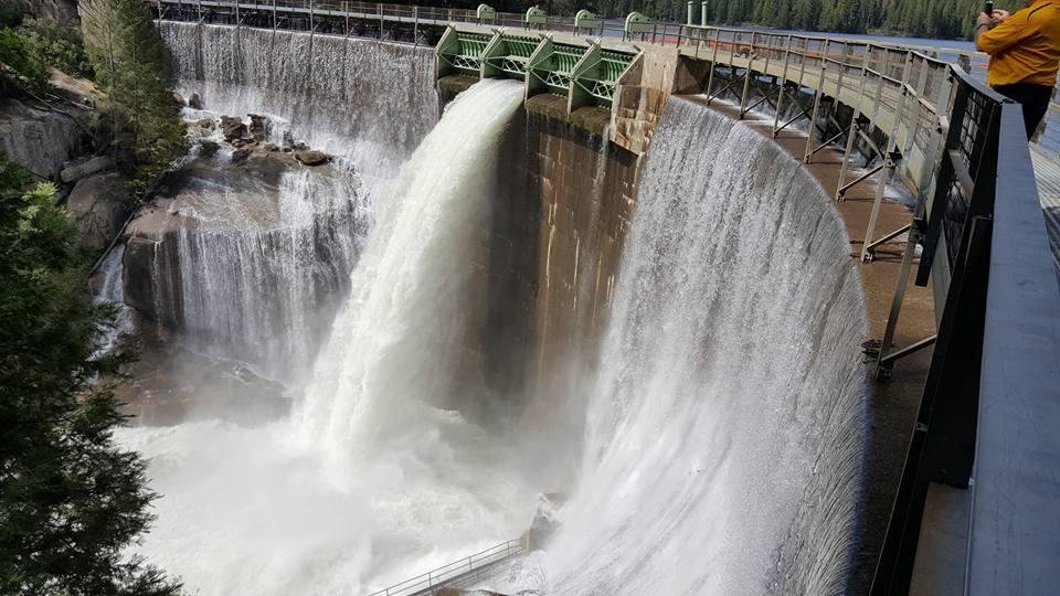 Lyons Reservoir...so nice to see so much water!